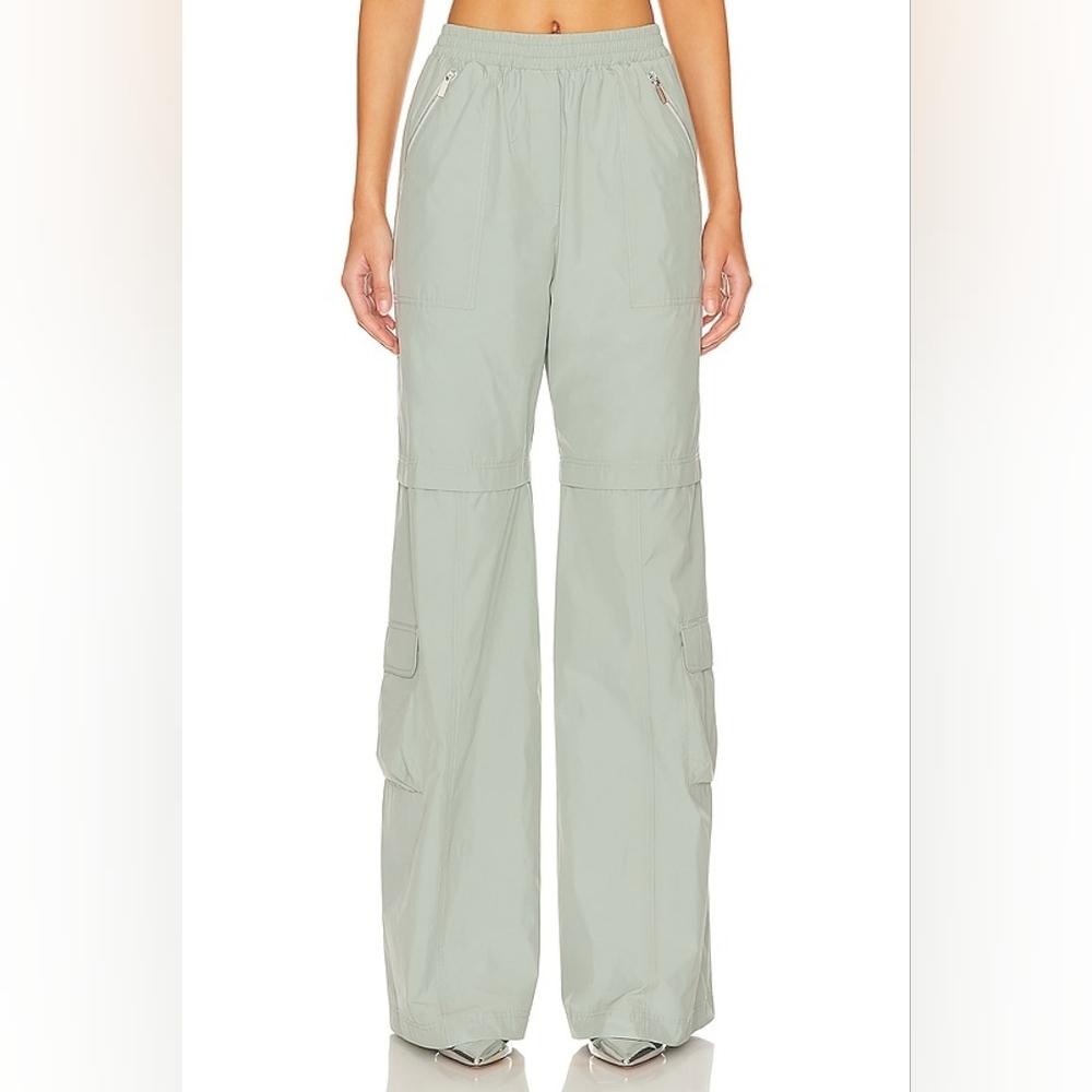NEW Amanda Uprichard Gia Pants & Violet Top SET in Sage - Size XS - Picture 7 of 8